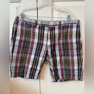 Authentic India Madras by Ralph Lauren men’s plaid shorts